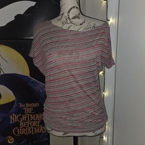 Wet Seal Striped Off The Shoulder Top